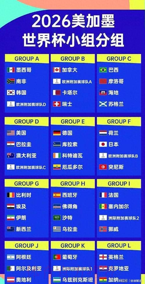 2026美加墨世界杯球队名单怎么查
